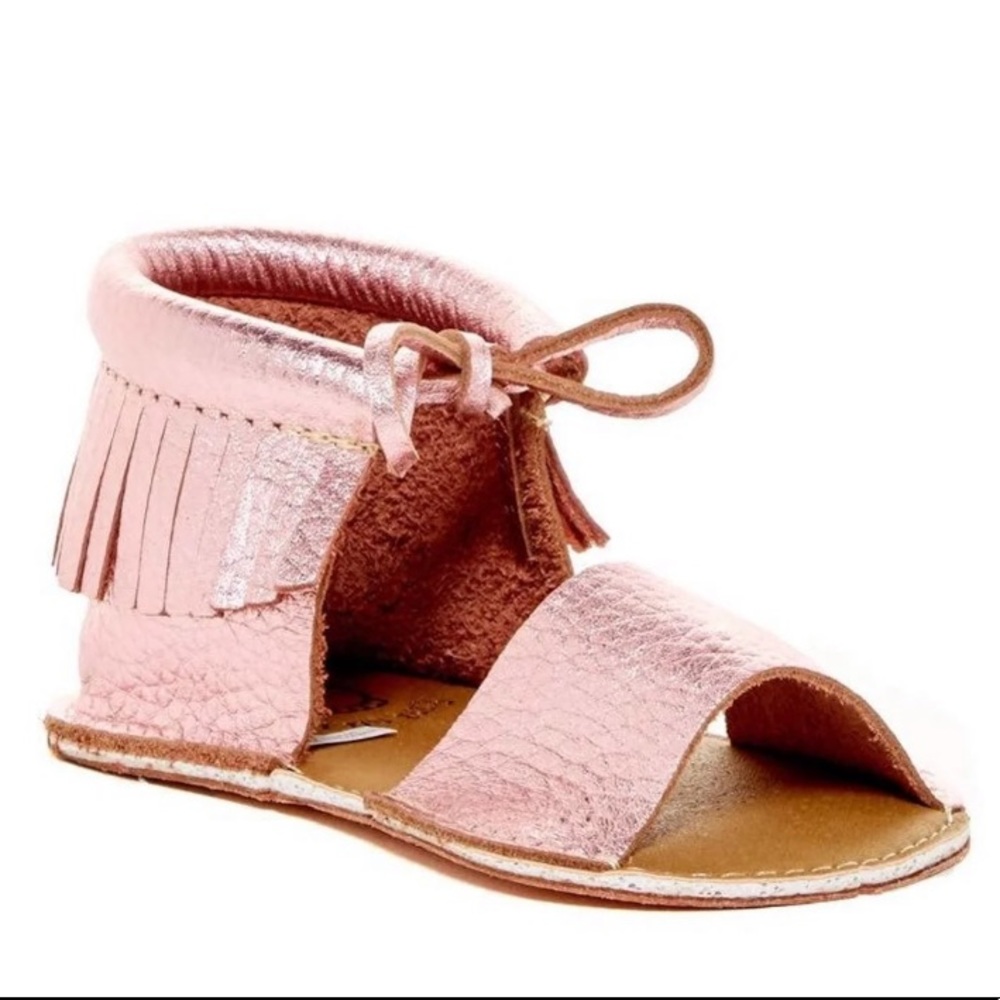 New First Steps Baby Moccasin Sandals